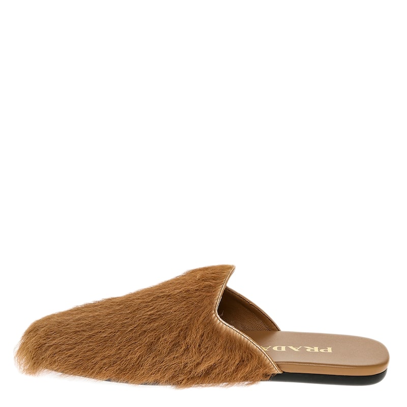 Prada Haircalf Slippers