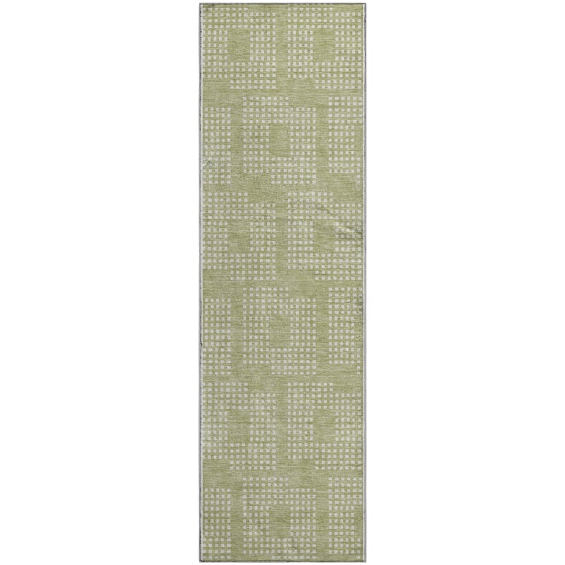 Premium Washable Super Soft Modern Houndstooth Mayfield Rug