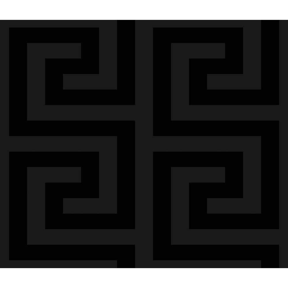 Seabrook Designs Forte Greek Key Non-Woven Unpasted Wallpaper