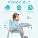 preview thumbnail 20 of 20, Babyjoy 4-in-1 Convertible Baby High Chair Feeding with Removable - See Details