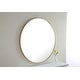 preview thumbnail 2 of 9, Elegant Lighting Eternity 32" Diameter Circular Metal Framed Wall