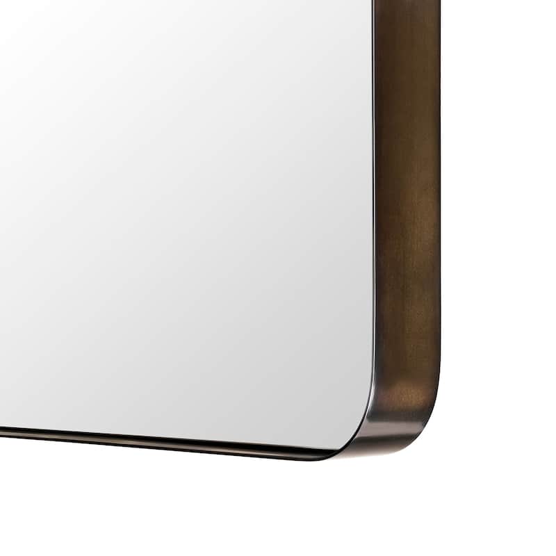 TEHOME Decole Arch Metal Wall Mirror