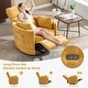 preview thumbnail 38 of 68, HOMYKA Power Rocker Swivel Recliner with USB and Type-C Ports