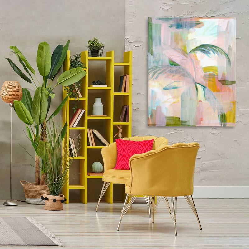 Stupell Palm City Abstraction Canvas Wall Art Design By Gemma Bardot