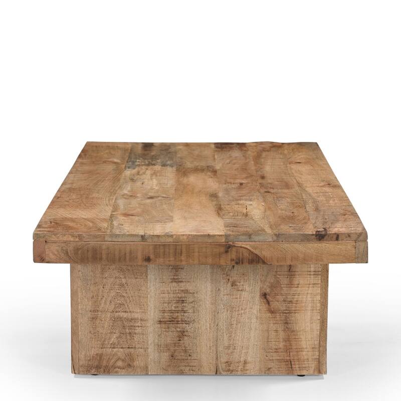 Mango Wood Coffee Table - 53" x 28"