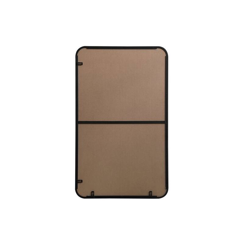 Ezra Soft Corner Metal Rectangular Mirror