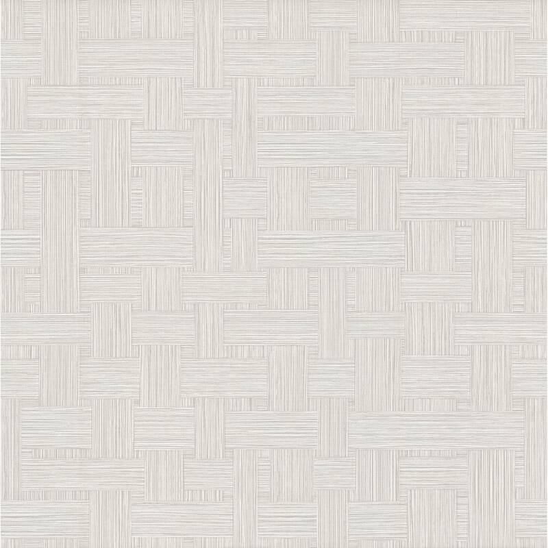 York Wallcoverings Basketry Warm Grey Wallpaper