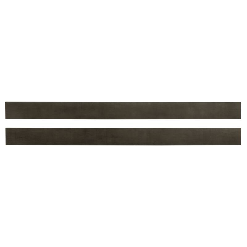 San Mateo Nursery 78" Wide Full Size Bed Rails, Gray