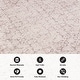 preview thumbnail 18 of 76, Vintage Washable Rug – Low Pile with Subtle Pattern, Perfect for Neutral Spaces in Living Room, Entryway, or Bedroom
