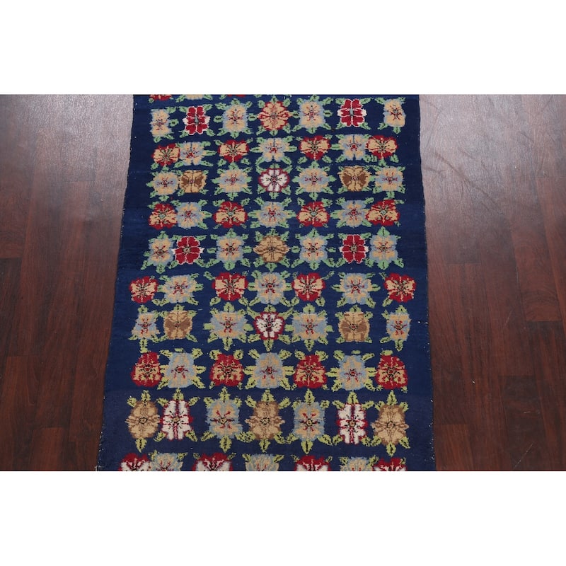 Floral Bakhtiari Persian Traditional Area Rug Hand-knotted Wool Carpet - 3'11" x 6'11"