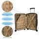 preview thumbnail 14 of 23, World Traveler 2-Piece Carry-on Vanity Trunk Luggage Set