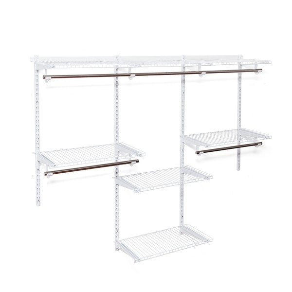 Closet organizer deals wall mounted