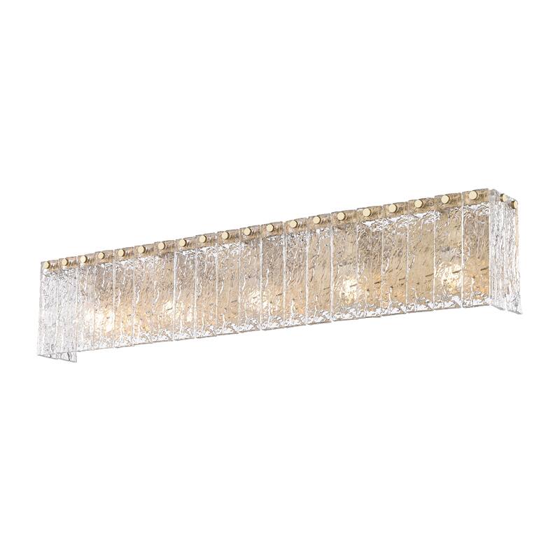 Z-Lite Glacier 5 Light Vanity - Modern Gold