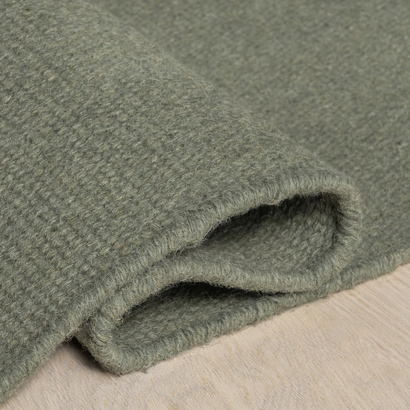 Elowen Double Striped Wool Area Rug