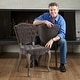 preview thumbnail 5 of 52, Maison Rouge Anwar Tufted Dining Chairs- (Set of 2) Grey