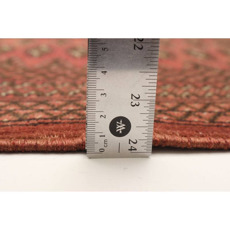 ECARPETGALLERY Hand-knotted Teimani Copper Wool Rug - 4'4 x 6'5