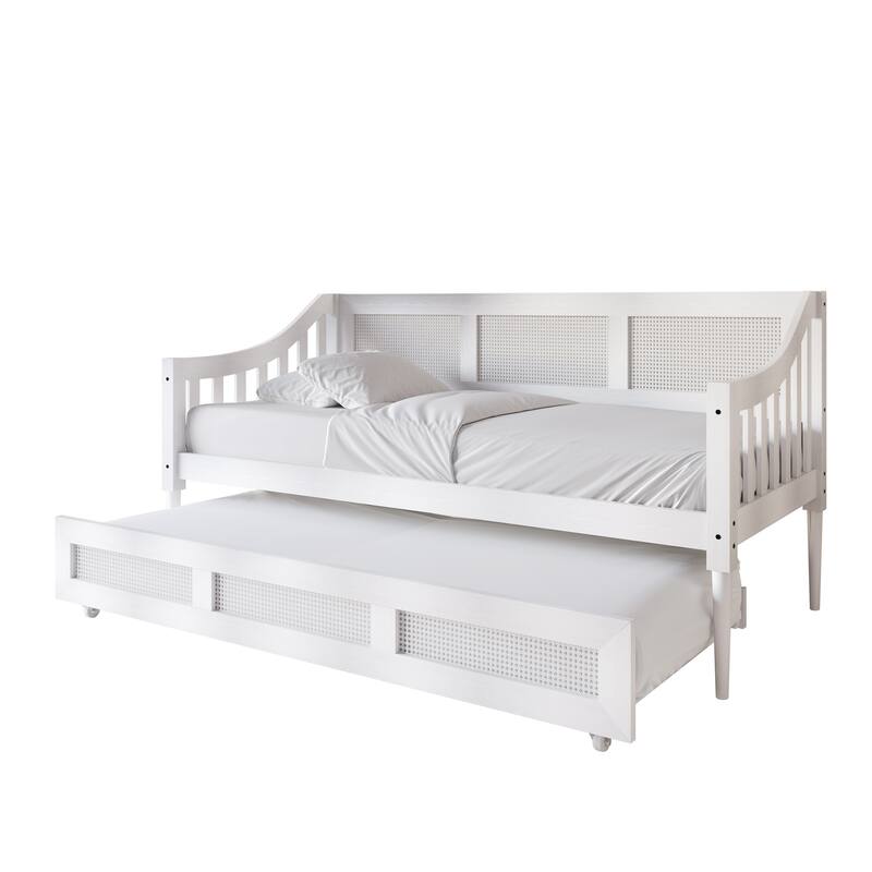 CraftPorch Modern Twin Daybed with Trundle