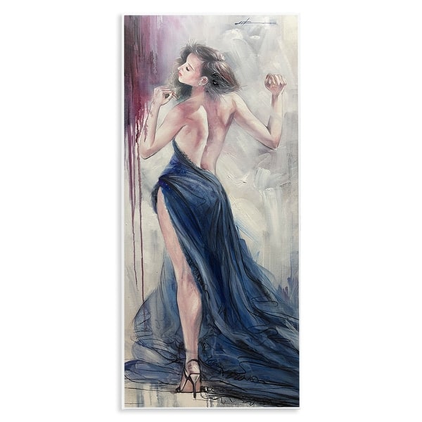 slide 2 of 7, Stupell Trendy Elegance Visage Wall Plaque Art Design By Lucille Lee 7 x 17