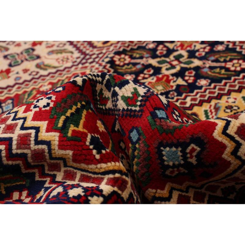 ECARPETGALLERY Hand-knotted Finest Khal Mohammadi Red Wool Rug - 9'10 x 12'10
