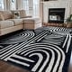 preview thumbnail 20 of 19, Contemporary Lines Area Rug