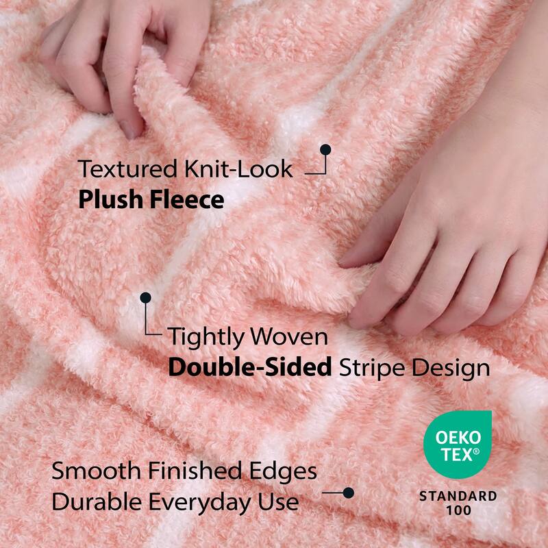 Ultra Soft Cozy Knit Throw Blanket