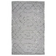 preview thumbnail 4 of 6, Madison Collection Geometric Rug 2'6" x 8' Runner - Gray