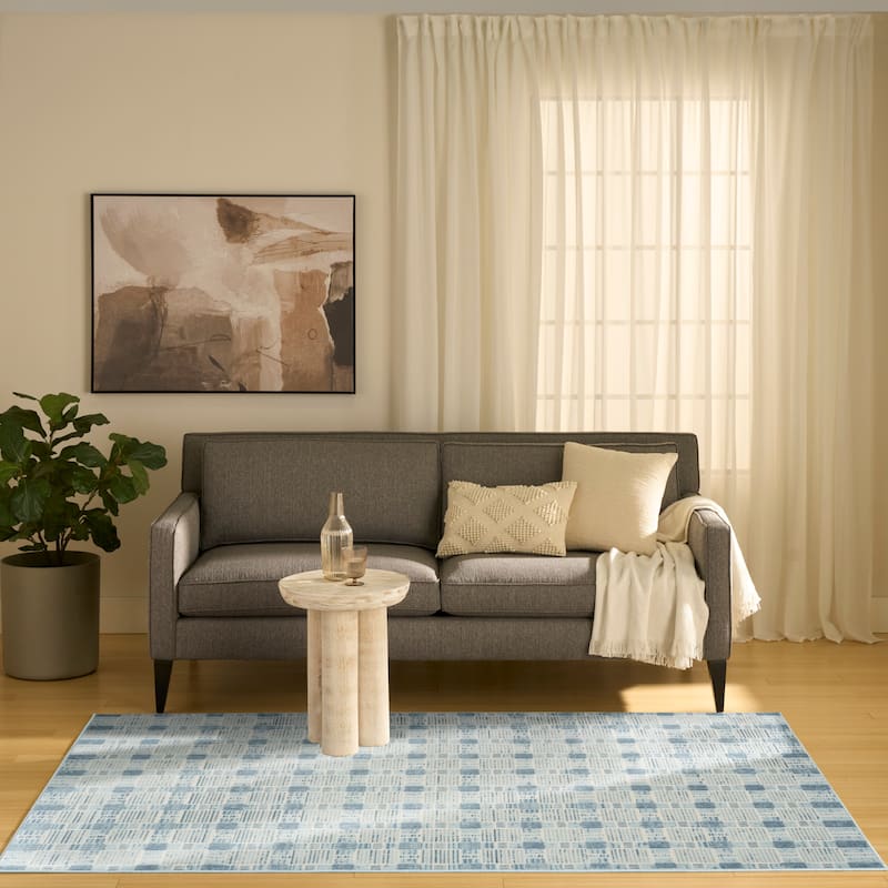 Nourison Nordic Indoor only Geometric Area Rug