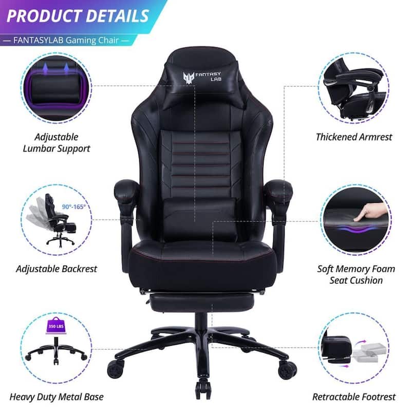 Adjustable Swivel Racing Office Computer Video Game Chair
