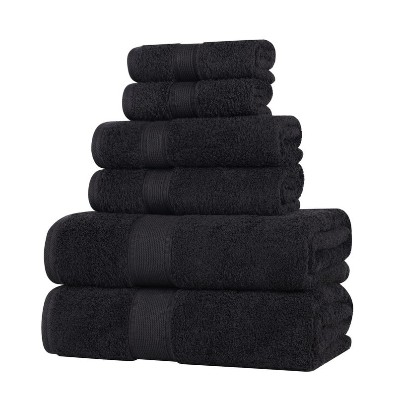 Superior Oregon Organic Cotton Solid 6-Piece Towel Set