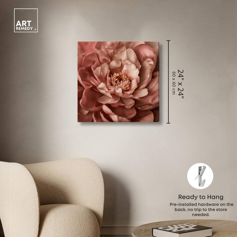 Romantic Elegance I Canvas by Art Remedy, Gallery Wrapped