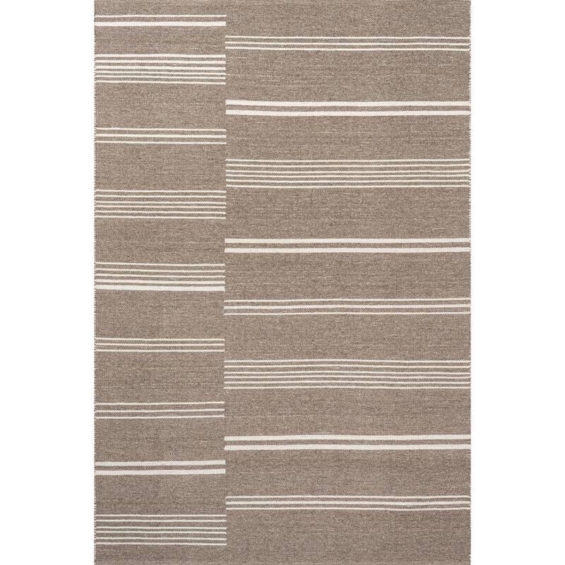 Birchwood Reversible Striped Wool Area Rug