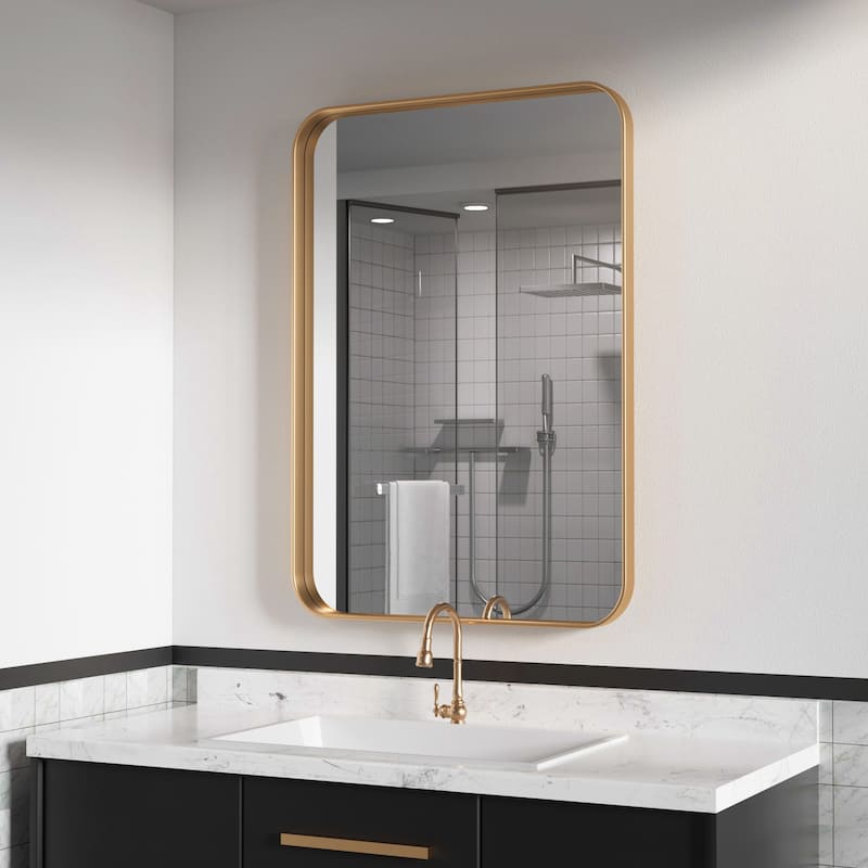 Modern Wall Mirrors Bathroom Mirrors Vanity Mirrors with Iron Framed for Multi Scenes(1 Piece)