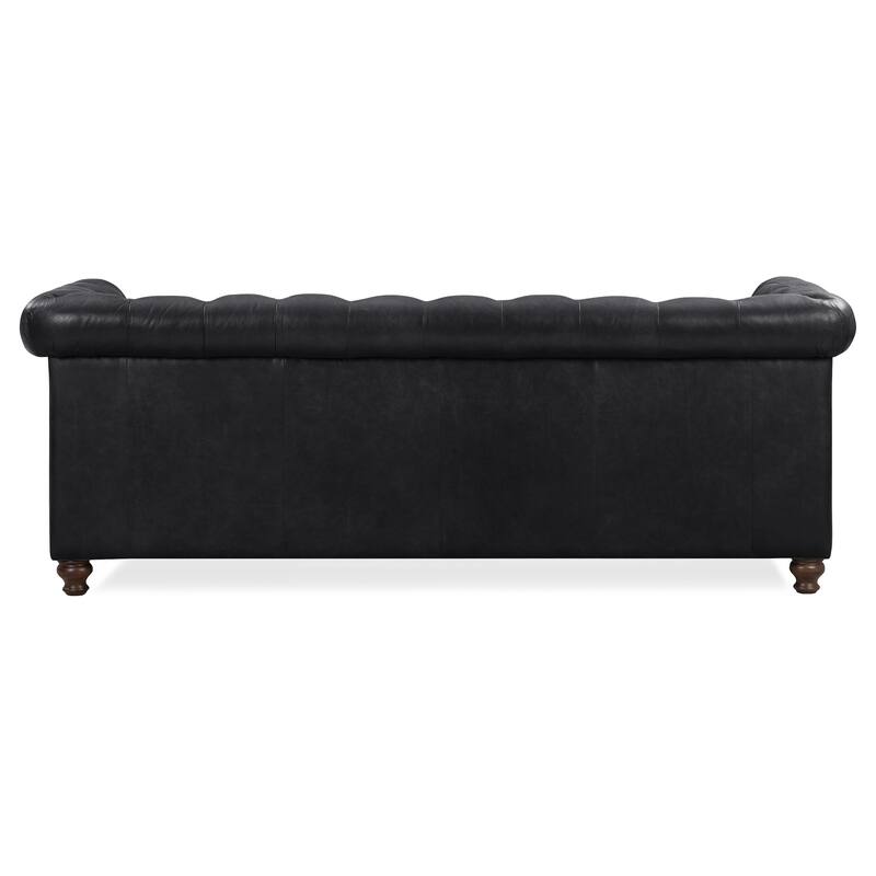 Poly & Bark Lyon 87" Sofa - Full Grain Genuine Italian Leather