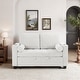 preview thumbnail 100 of 140, 3-in-1 Corduroy Sleeper Sofa Pull-Out Bed Convertible Adjustable Loveseat with USB Port
