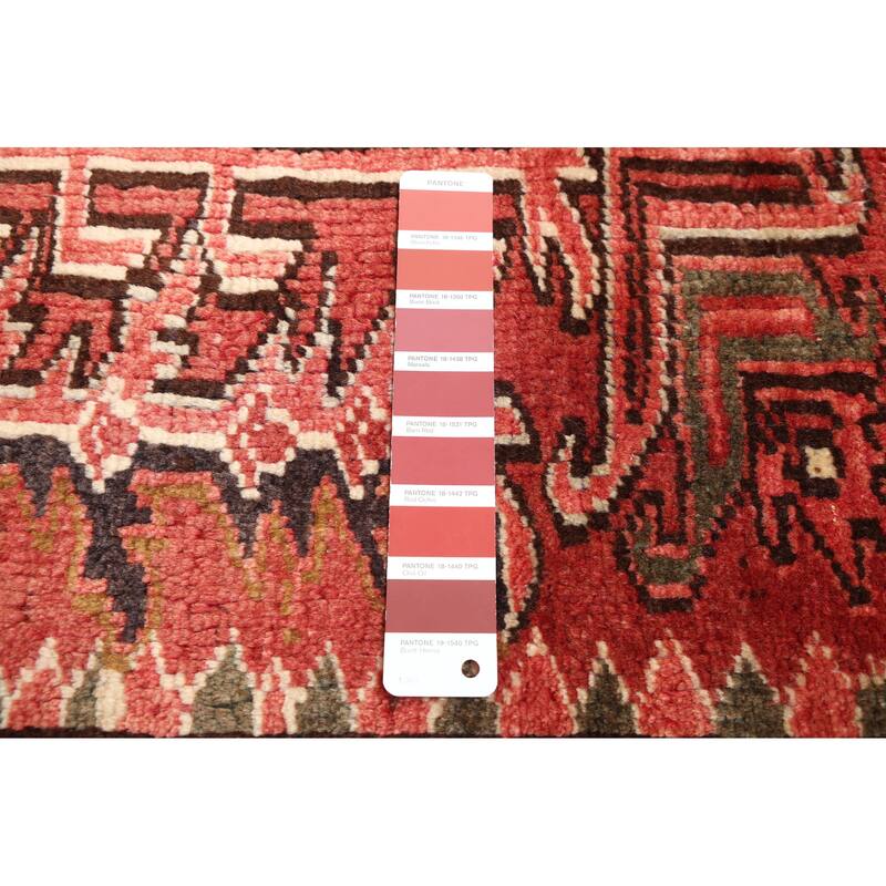 ECARPETGALLERY Hand-knotted Sarabi Dark Red Wool Rug - 8'2 x 11'9