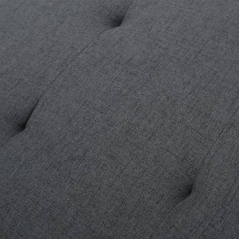 Zahra Tufted Fabric Storage Ottoman by Christopher Knight Home