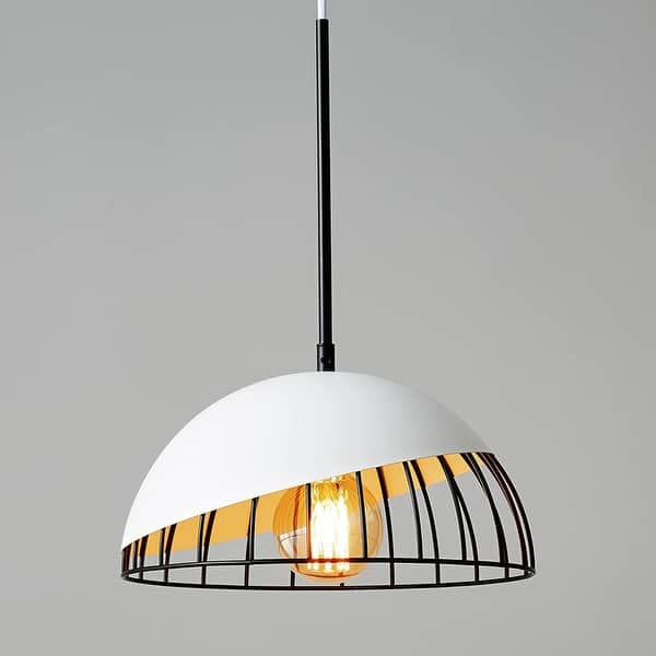 Modern Kitchen Lights Ceiling Hanging Mesh White Hanging Light Fixtures