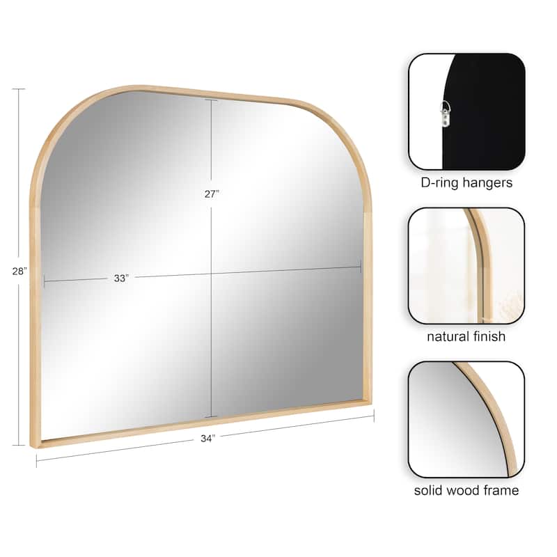 Kate and Laurel Valenti Framed Arch Mirror