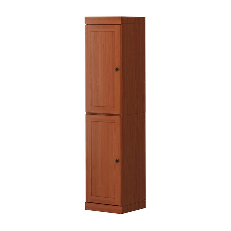 Palace Imports 100% Solid Wood 16.5" Kitchen Pantry Cabinet with Shaker Doors and Adjustable Shelves