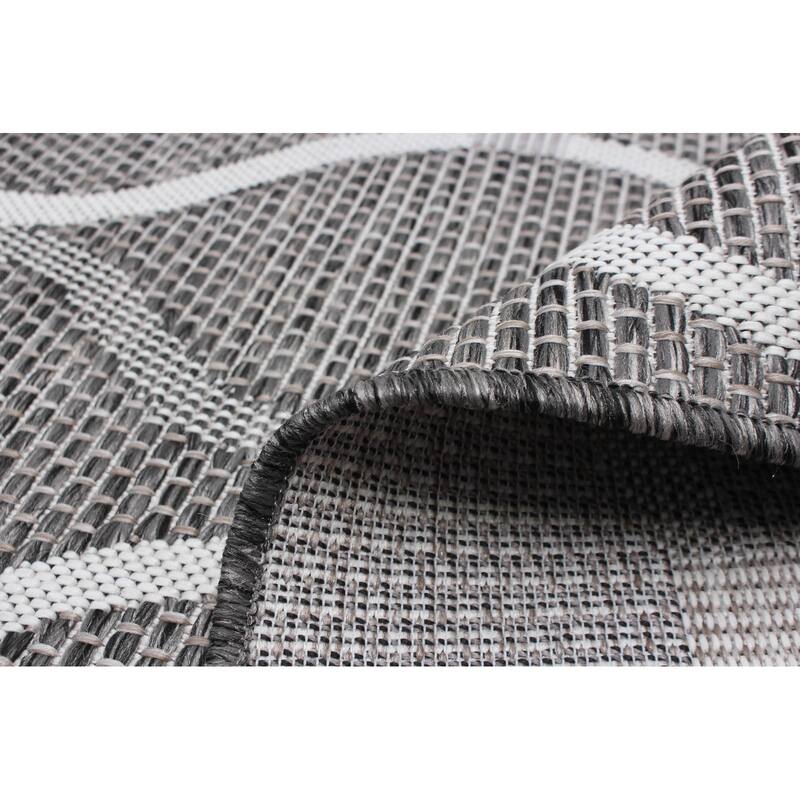 ECARPETGALLERY Veranda Abstract Indoor/ Outdoor Rug