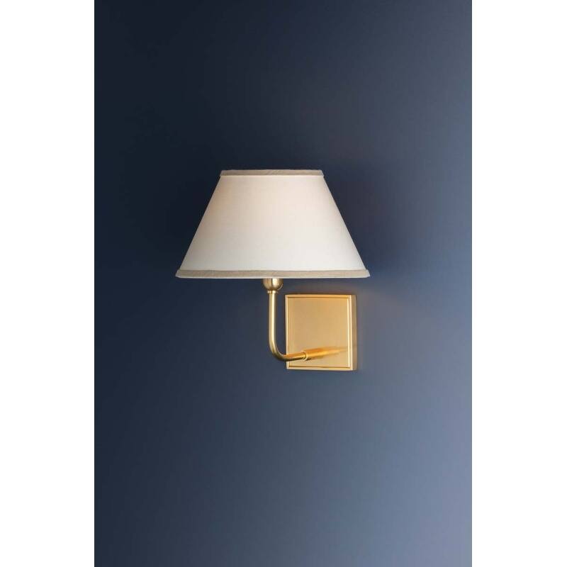 Hudson Valley Lighting 7421 Durland 11" Tall Wall Sconce with Linen