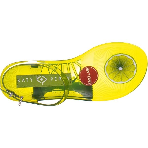 katy perry lime jelly sandals