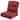 Meyreso 24" x 22" x 6" Thick Cushion & Pillow Set - Indoor/Outdoor Water & Fade Resistant - Fits Multiple Chair Types
