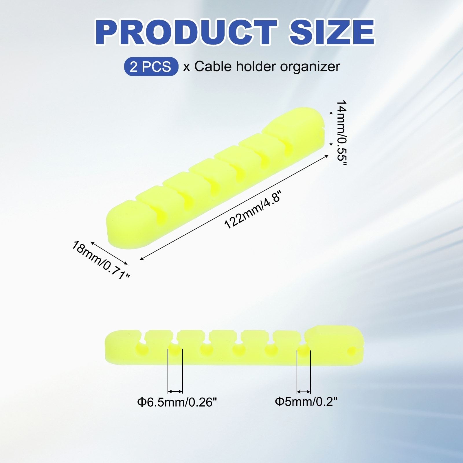 Cable Clip White Wire Holder Cord Organizer Adhesive Cable Keeper