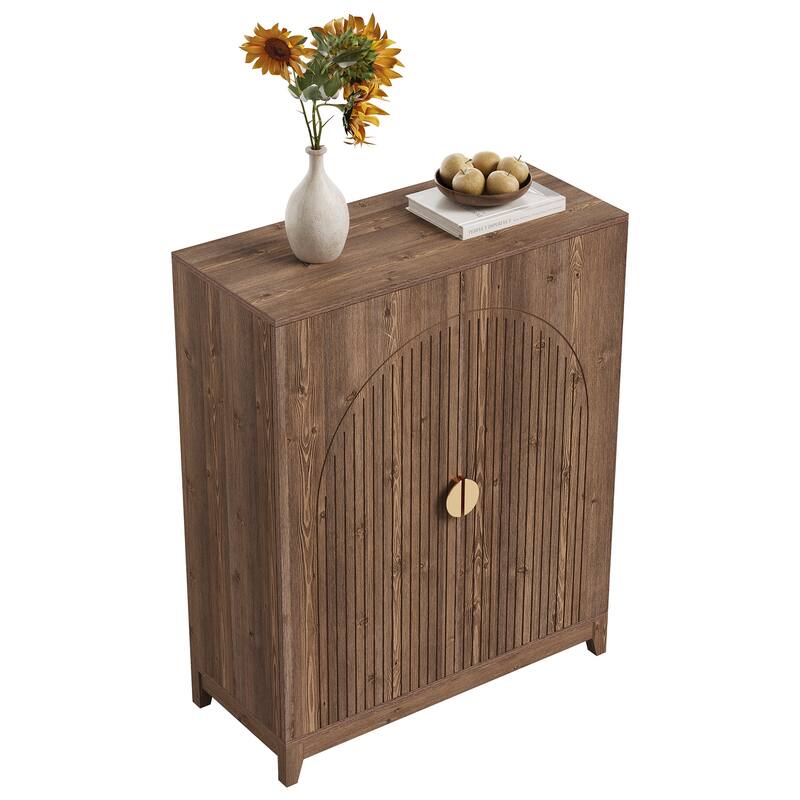 24 Pair Shoe Storage Cabinet With Adjustable Shelves