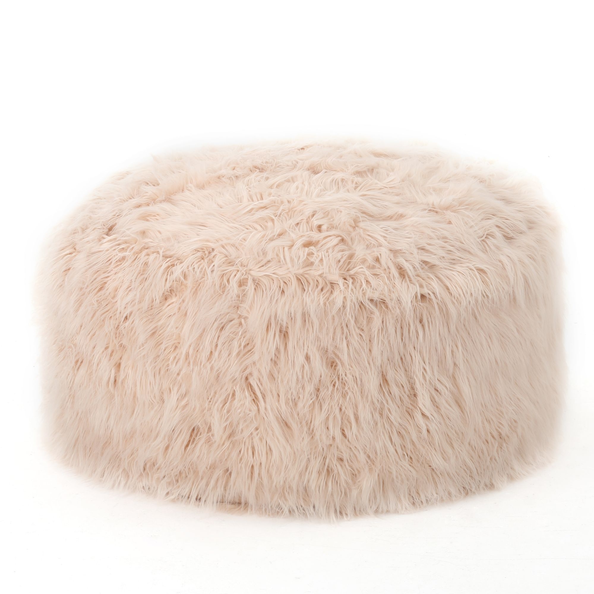 Oversized furry discount bean bag