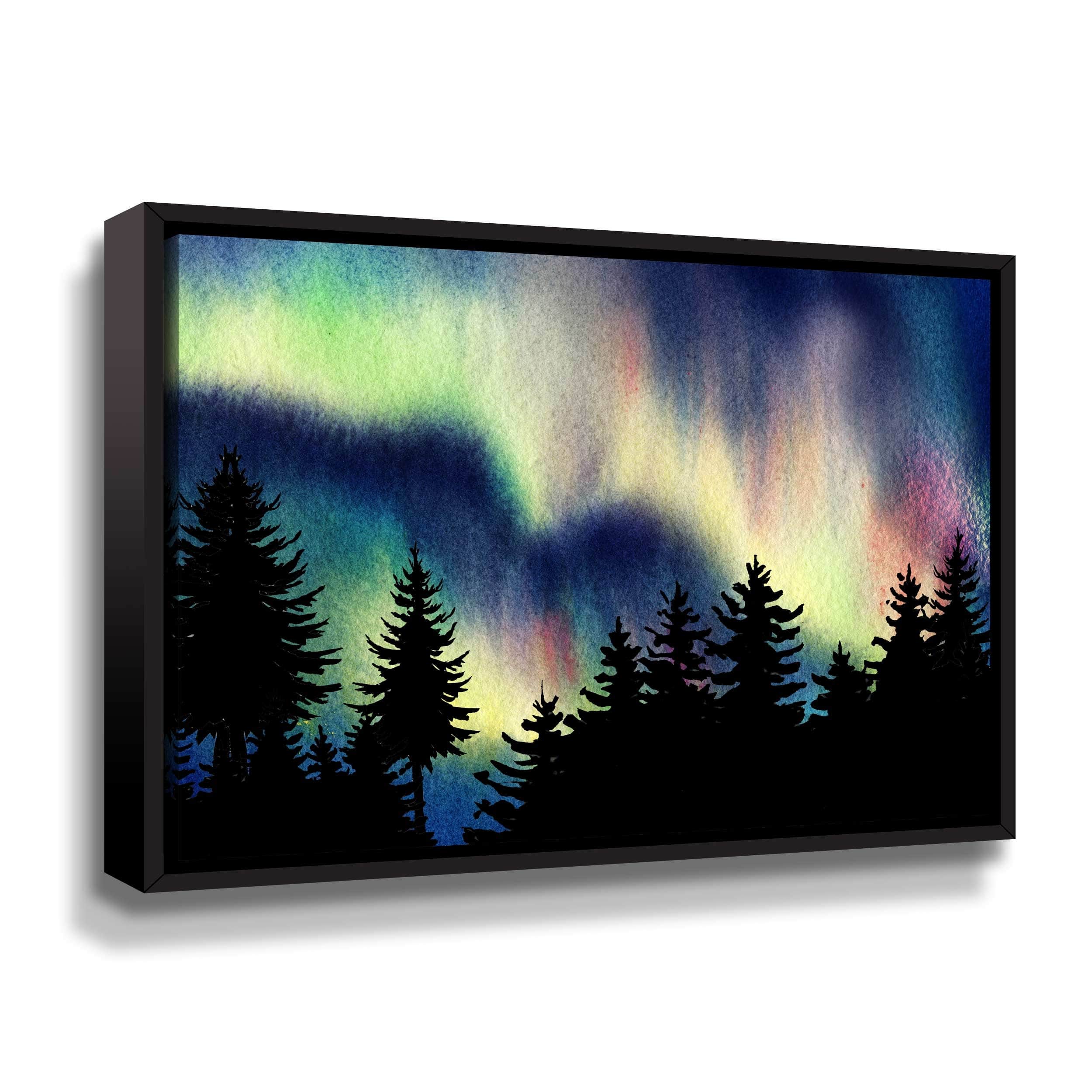 Aurora Borealis Northern Lights by Irina Sztukowski Gallery Wrapped ...