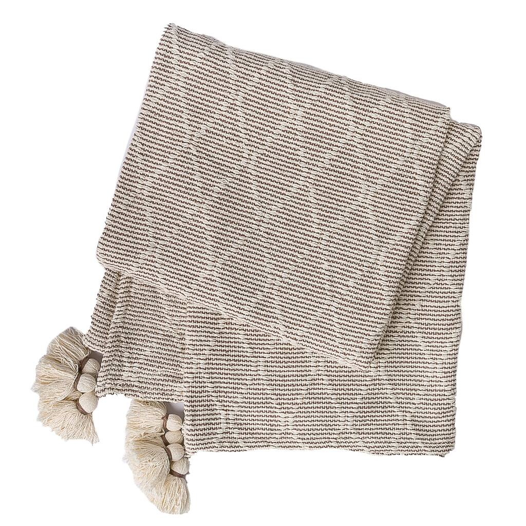 Laurel & Mayfair Cecilia Fawn Throw