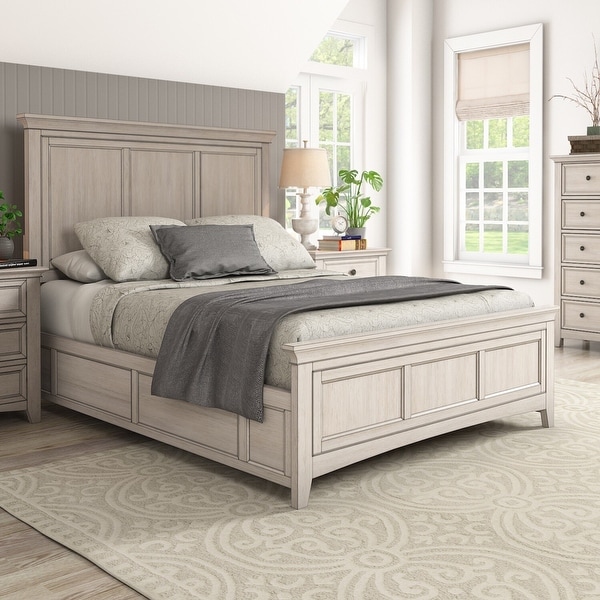 QUEEN'S HENNA 3パックセット（ナチュラル、モカ、ブラウン） Ediline Wood Panel Bed by iNSPIRE Q Classic - On Sale - Bed Bath