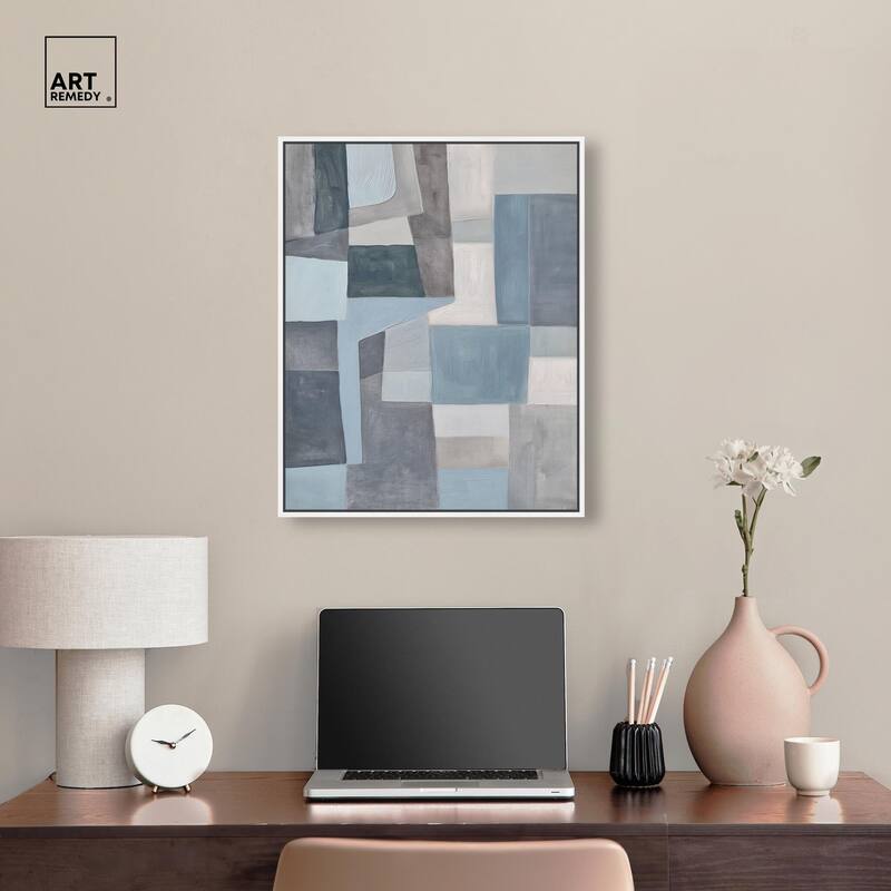 Tessellated Tones I Canvas by Art Remedy